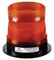 Federal Signal 211820-02 Pulsator 551 Plus Strobe Beacon Class 2 Permanent Mount With Amber Dome 