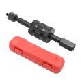 Saihisday Common Rail Injector Remover With M8 M12 M14 Thread Adapter Diesel Puller Tool Slide Hammer