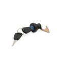 Uxcell 24mm Dia Thread Rear Truck Security Lock With Keys For Scooter Motorcycle