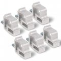 Hecasa 6pcs Heavy Duty Aluminum Truck Clamps Mounting Caps Camper Shell Topper Canopy Tl-2002-2 Packages 