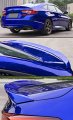 Painted Still Night Pearl Blue Finish Jdm Akasaka Style Flush Fit Trunk Lid Spoiler Compatible With 2018-2021 Honda Accord
