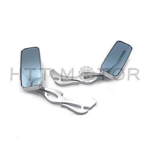 Httmt Mt400-011 Jpbolt- For Set Chrome Side Rear View Mirrors Universal Right Left Turn 8mm 10mm Adapters