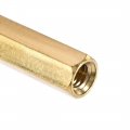 Uxcell M5x40mm 7mm Male-female Brass Hex Pcb Motherboard Spacer Standoff For Fpv Drone Quadcopter Computer Circuit Board 5pcs