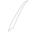 Genuine Nissan Parts Lt Applique Vertical 80813-et000 