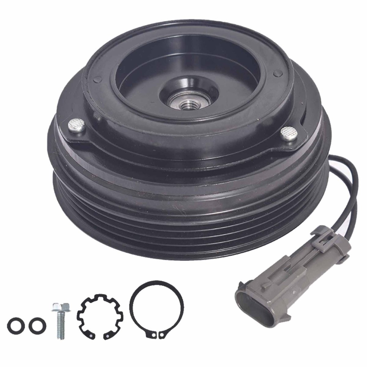 Ac Compressor Clutch Replacement Kit 10s20f For 2000 2013 Silverado 1500 4 25 In Pulley Diameter