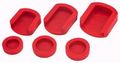 Jaw Pads For 3 4 6 C-clamps 2 Pair Of Each 