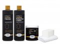Furniture Clinic Leather Complete Restoration Kit Includes Recoloring Balm Cleaner Protection Cream Sponge Cloth Restores 