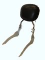 Studded Round Sissy Bar Backrest For 04-10 Kawasaki Vulcan Vn2000