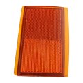 Reflector Front Passenger Side Upper Amber Lens For Chevy K1500 K2500 K3500 1990 1991 1992 1993 Replacement Gm2557102 
