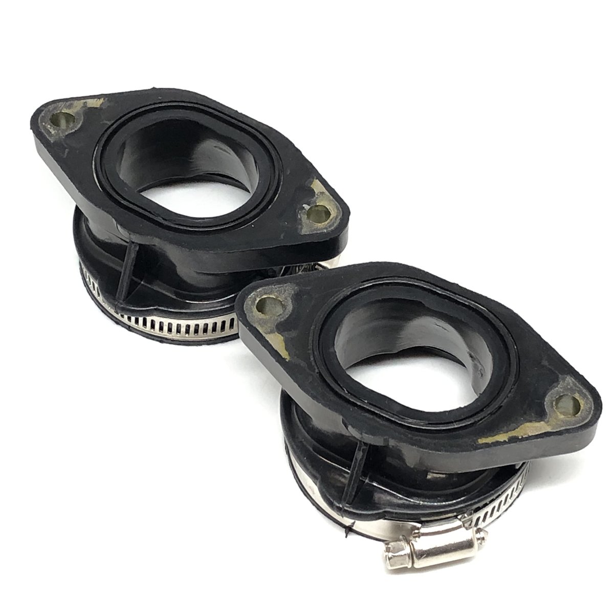 2 Carb Intake Adapter Manifold Boot For Polaris Ranger 900 Xp 2013-2019 Eu Eps