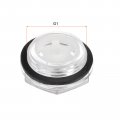 Uxcell Air Compressor Oil Level Gauge Sight Glass G1 Male Threaded Liquid Indicator Window