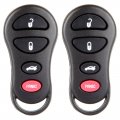Ocpty Gq43vt17t 2x Keyless Entry Remote Key Fob Transmitter Replacement For Chrysler Lhs 300m Concorde Sebring For Dodge