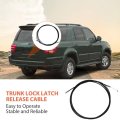 Nghtmre Trunk Lock Latch Release Cable For Toyota Corolla 2009-2013 Deck Lid 64607-12870 Car Luggage Door Control Tailgate