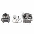 Gy6 Cylinder Rebuild Kits Trkimal 47mm 80cc Big Bore Upgrade For 49cc 50cc 139qmb Engines 69mm Valve Scooter Moped Parts Engine