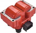 Ena Set Of 2 Red Ignition Coil And Wire For Lincoln Ford Grand Marquis Town Car Expedition F-150 Crown Victoria 4 6l V8 