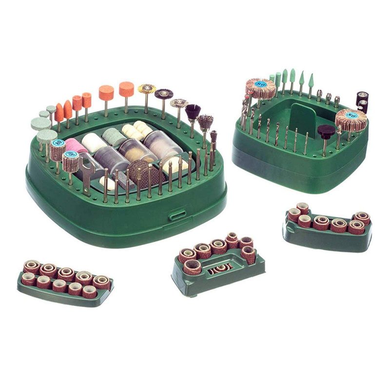 Universal Tool 276 Pc Rotary Accessories Kit With Revolving Stand