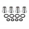 Uxcell Faucet Adapter 4pcs M16mmx6mm Male Thread To M22mmx6mm Brass Tap Aerator Connector For Kitchen Bathroom Sink