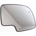 Heated Mirror Glass Pair For Chevy Tahoe 2000 To 2006 And 2007 Classic Driver Passenger Side Flat Convex With Backing Plate 