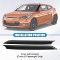 A-pillar Trim Molding Windshield Set Left Right Replacement For Hyundai Veloster 2012-2017 Outer Driver Passenger Side
