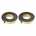 Uxcell Sponge Tape Eva Single Sided Sealing Foam 5m Length 30mm Width 3mm Thick Black 2pcs