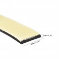 Uxcell Sponge Tape Eva Single Sided Sealing Foam 5m Length 30mm Width 3mm Thick Black 2pcs