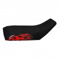 Verde Powersports Vps Seat Cover For Yamaha Zinger 60 Fits 1985 1986 1987 1988 Red Flame Atv 4wvps10128 