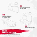Kemimoto Seat Covers Compatible With Ranger 500 700 800 Waterproof Camo Utv 2002-2008 Polaris