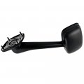 Ocpty Truck Hood Mirror Fit For 2008-2013 Freightliner Cascadia Side Manual Adjusted Black Housing Folding
