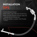 A-premium A C Suction Line Hose Assembly Compatible With Chevrolet Gmc Models Silverado Sierra 1500 2015-2018 5 3l 6 2l
