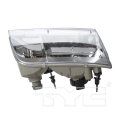 Headlight Assembly Ford Crown Victoria 1998 To 2011 Passenger Side Replacement For Fo2503200 And 4w7z13008b Halogen Clear Lens
