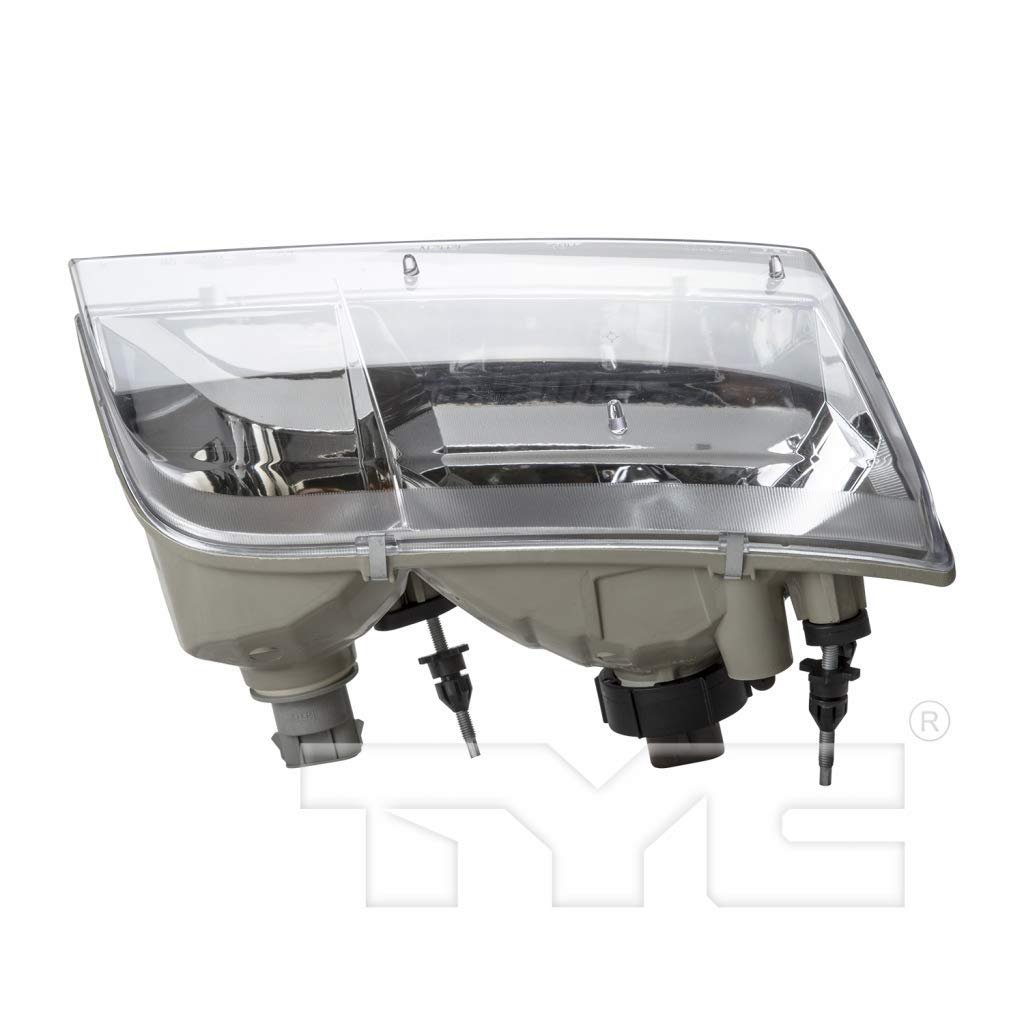 Headlight Assembly Ford Crown Victoria 1998 To 2011 Passenger Side Replacement For Fo2503200 And 4w7z13008b Halogen Clear Lens