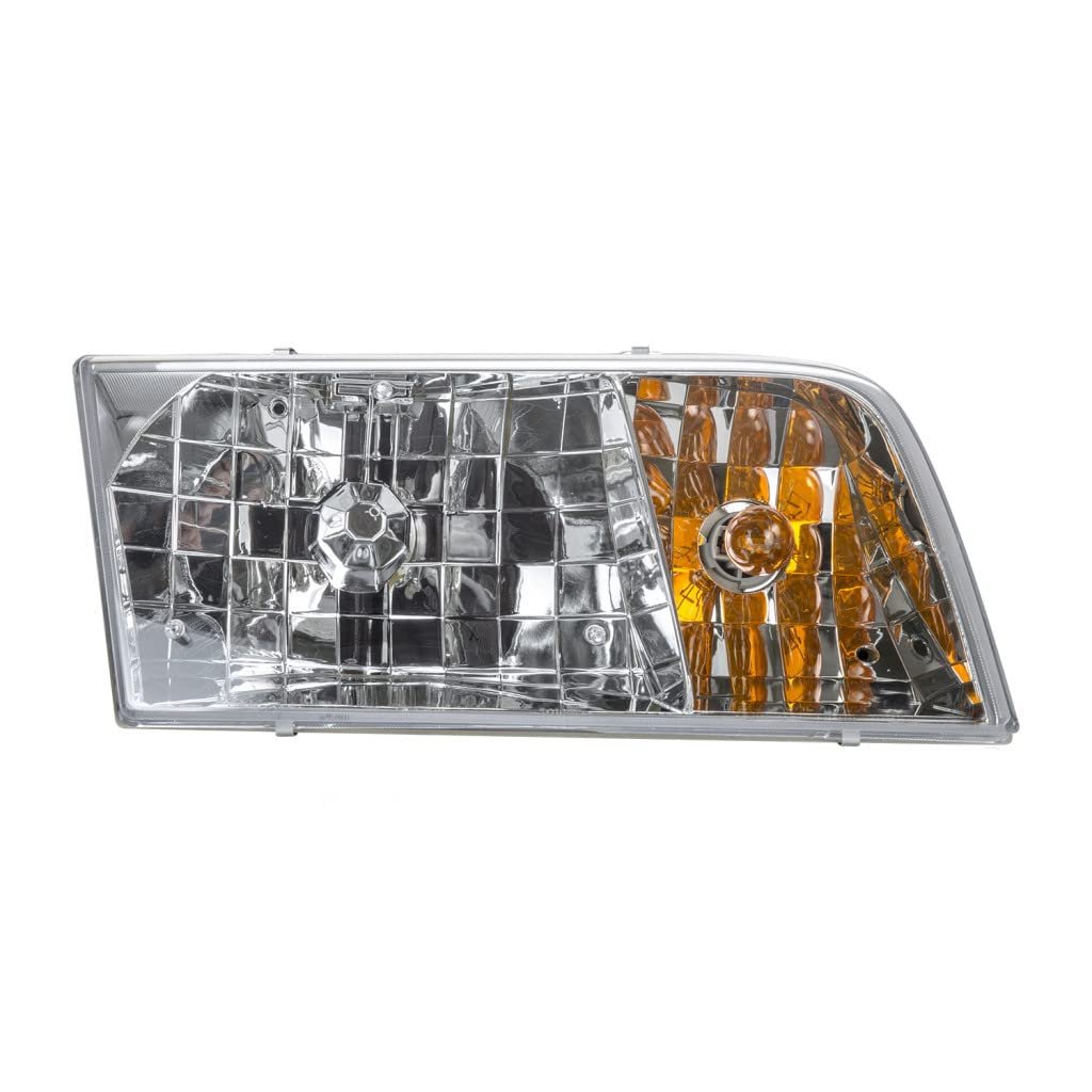 Headlight Assembly Ford Crown Victoria 1998 To 2011 Passenger Side Replacement For Fo2503200 And 4w7z13008b Halogen Clear Lens