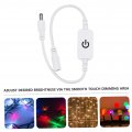 Angoily 1pc Light Strip Dimmer Table Lamp Sensor Led Touch Intelligence Dc Plastic