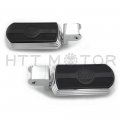 Httmt Mt216-106 Pa008x2 Skull Rubber Footpeg Compatible With Goldwing Gl1500 Valkyrie Shadow 1100 Ace Tourer