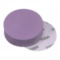 Uxcell 20pcs 3-inch Purple Sanding Discs 7000 Grits Hook And Loop Professional Aluminum Oxide Sand Paper Wet Dry Polish For