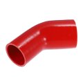 45 Degree 2 5 Inch To 3 Id 4ply Car Elbow Reducer Silicone Hose Coupler Intercooler Tube Intake Piping Red 63-76mm 