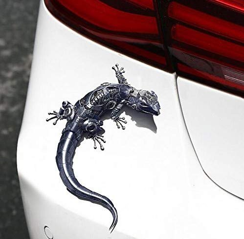 3d Sticker Forum Auto Headlight Gecko Shape Car 1pcs