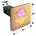 Wonder Woman 80th Pink Power Tow Trailer Hitch Cover Plug Insert