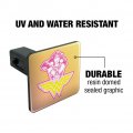 Wonder Woman 80th Pink Power Tow Trailer Hitch Cover Plug Insert