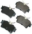 Proact Ultr Ceramic Disc Brake Pad Kit Act627 For Rear Position Grey 