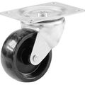 Shepherd Hardware 9394 3-inch Polypropylene Wheel Swivel Plate Caster 210-lb Load Capacity 