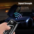 Sanrily Sliver-edge 3 Button Flip Key Fob Cover For Toyota Collara Yaris Camry Rav4 Verso Auris Accessoriesless Key Case Shell
