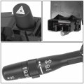 Factory Style Multi-function Combination Switch Assembly Compatible With Jeep Grand Cherokee 1999-2004 Driver Left Side Black