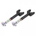 Bmr Suspension Utca044h Upper Control Arms Dom On-car Adjustable Rod Ends Black Hammertone 1964-1967 A-body 