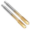 2pcs Spiral Point Thread Tap M7 X 1 Metric Titanium Coated Screwing Tapping Tool Thread Milling Machine Taps High-speed Steel 