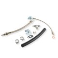 Turbo Oil Feed And Return Line Kit For 3s-gte 3sgte Rev 1d 2 Mr2 With Ct26 Turbos 4 An 10 An Braided Steel Teflon Linebo Oil 