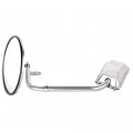 Aintier Hood Tow Mirrors Truck Door Fit For Freightliner Kenworth Peterbilt Chrome Housing