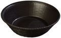 Carlisle 652403 Weavewear Polypropylene Round Basket 1 6 Qt Capacity 8-7 8 Dia X 2-1 2 H Black Case Of 12 