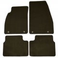 Set Of 4 Cocoa Brown Floor Mats Carpeted Front Rear For Buick Regal 