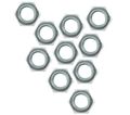 All16003-10 7 16 In 14 Hex Nut Zinc Plated Alloy Steel 10 Piece Set 